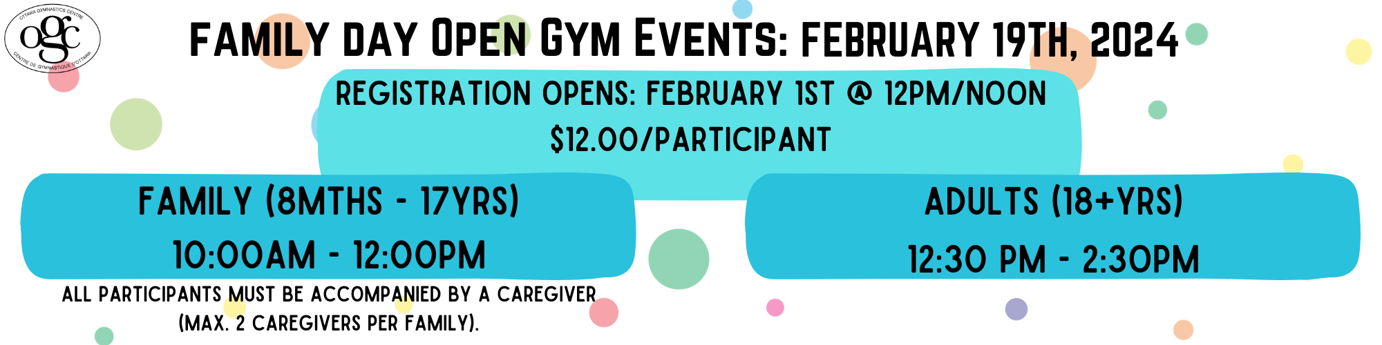 Specialty Open Gym Events Ottawa Gymnastics Centre